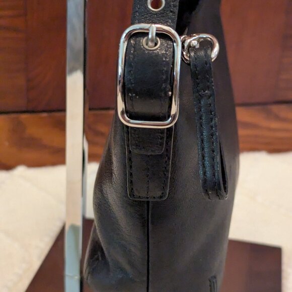 Coach Black Leather Mini Bag - Picture 5 of 11